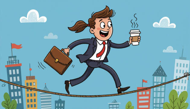Discover practical ways to maintain a balanced professional life through effective productivity strategies. Learn about time blocking and hyperfocus to manage work demands while prioritizing personal well-being, leading to greater satisfaction and efficiency. (274 characters)